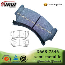 D668-7546 brake pad for Almera I Hatchback (N15) 1995-2003